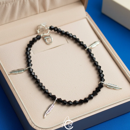 Leaf Anklet : Handmade