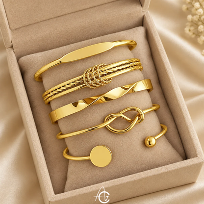 Golden Stack Bracelet