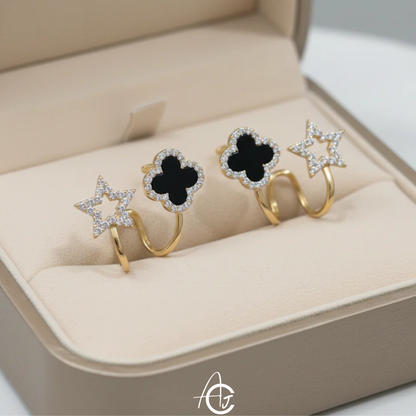 Bling Star Earrings