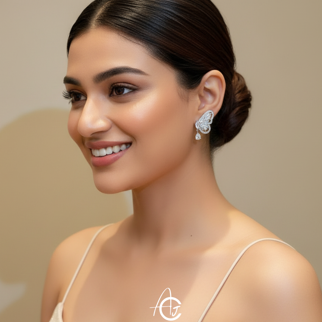 Butterfly Drop Earrings