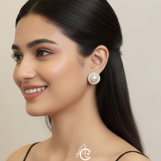 Pearl Statement Earrings