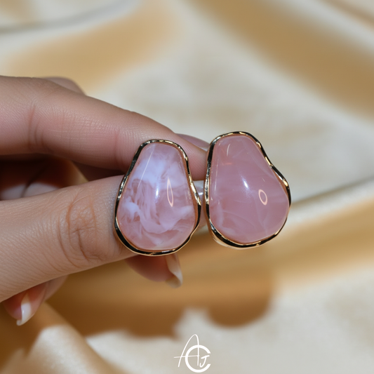 Semi Precious Stone Earrings