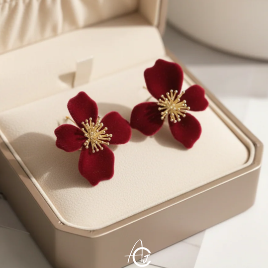 Pretty Flower Earrings
