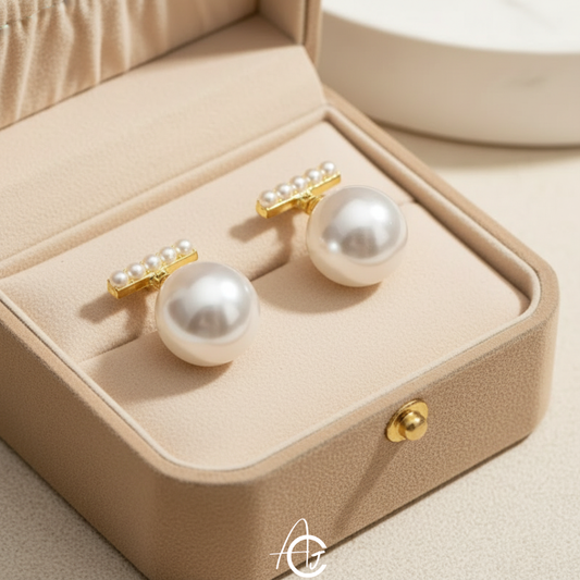 Pearl Statement Beauty Earrings