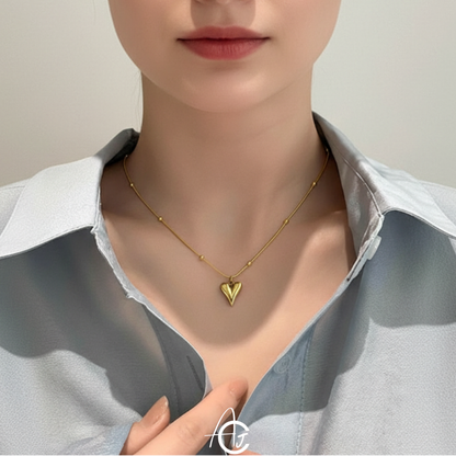 Hearty Beaded Necklace