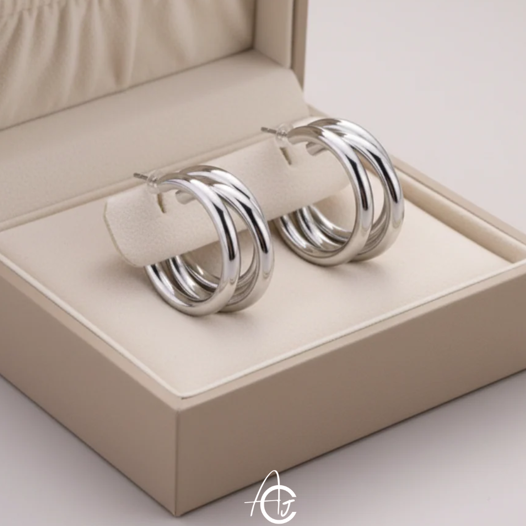 Bling Hoop Earrings