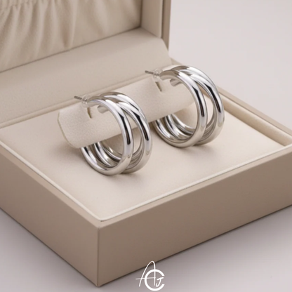 Bling Hoop Earrings