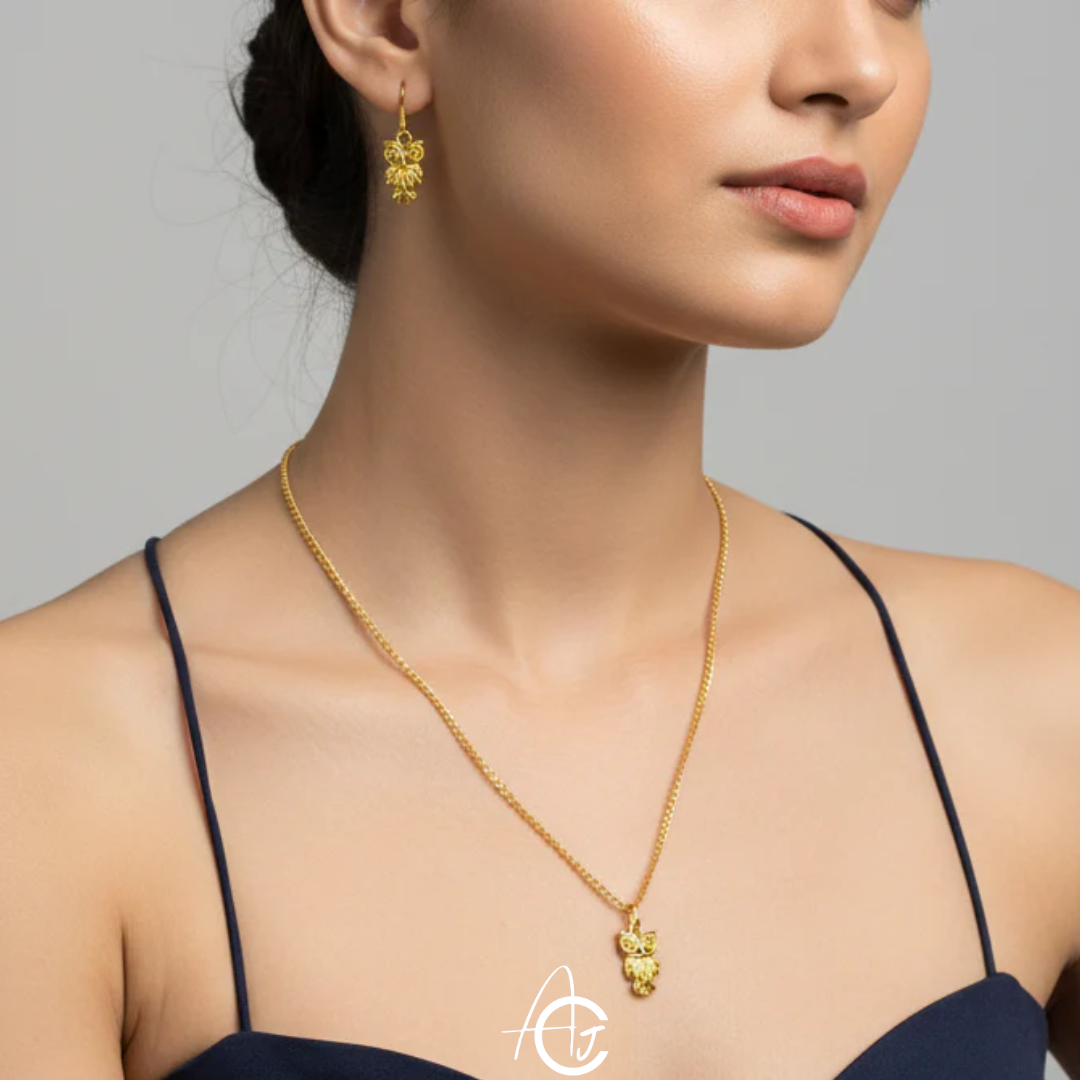 Chain Necklace set : Handmade