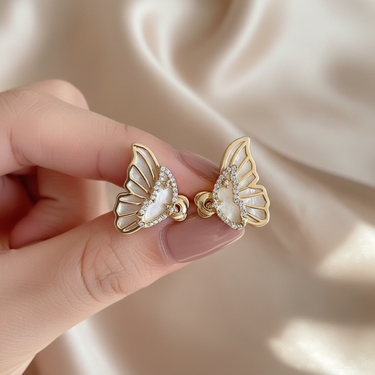 Shiney Butterfly Earrings