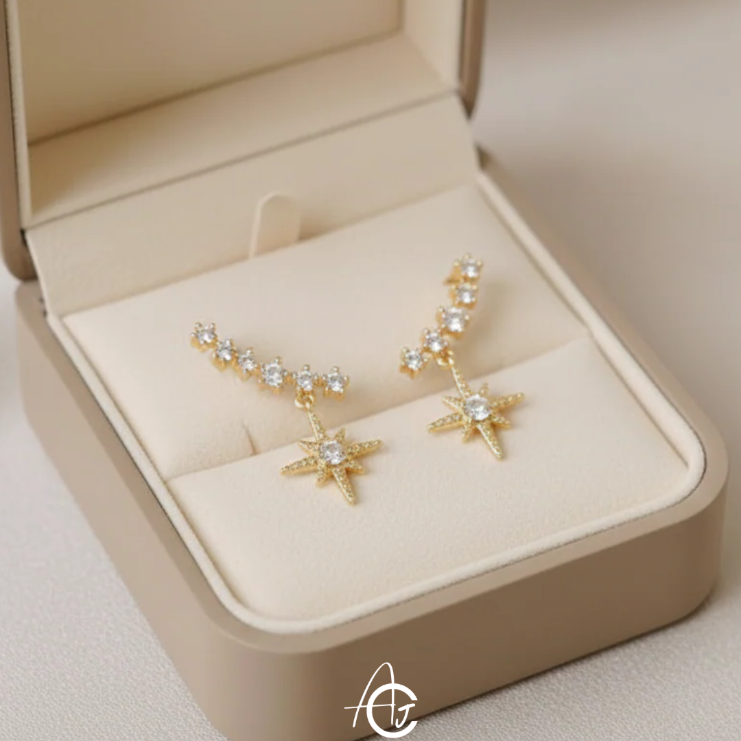 Bling Star Earrings
