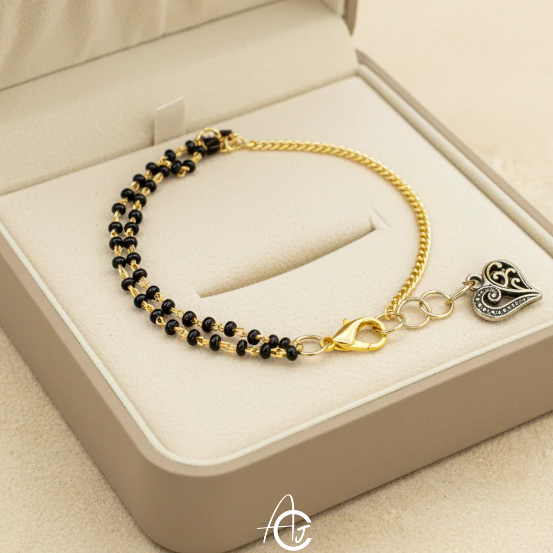 Raveena Mangalsutra Bracelet : Handmade