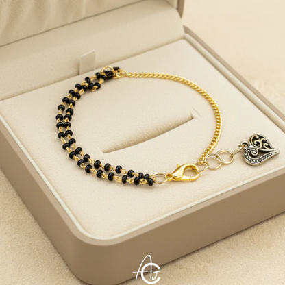 Raveena Mangalsutra Bracelet : Handmade