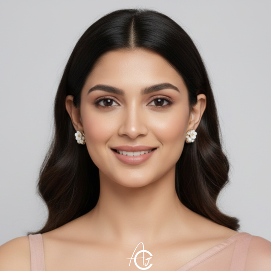 Bling Daisy Earrings