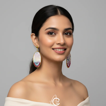 Fluid Earrings : Handmade