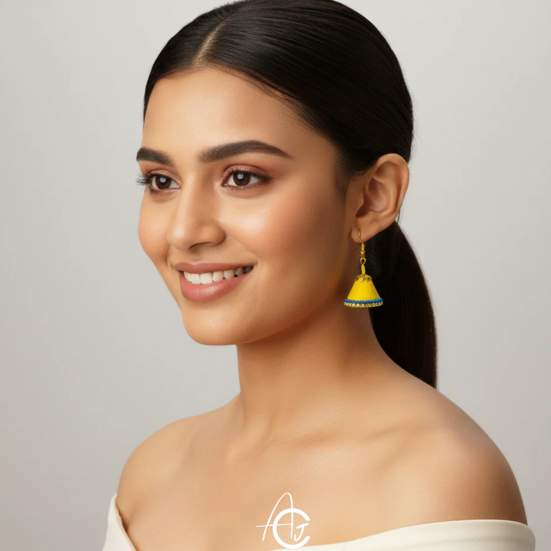 Statement Jhumka : Handmade