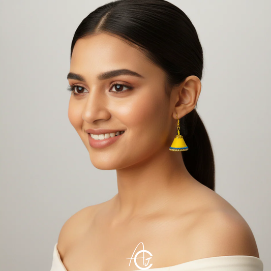 Statement Jhumka : Handmade