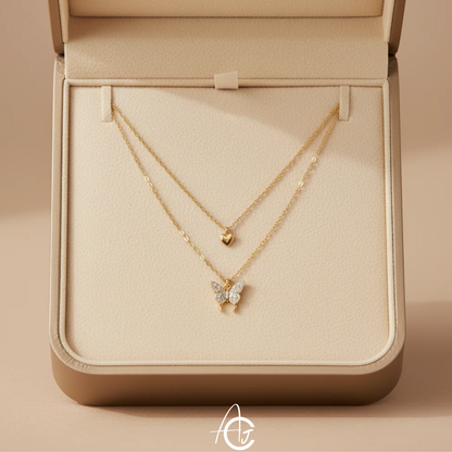 Butterfly Statement Necklace