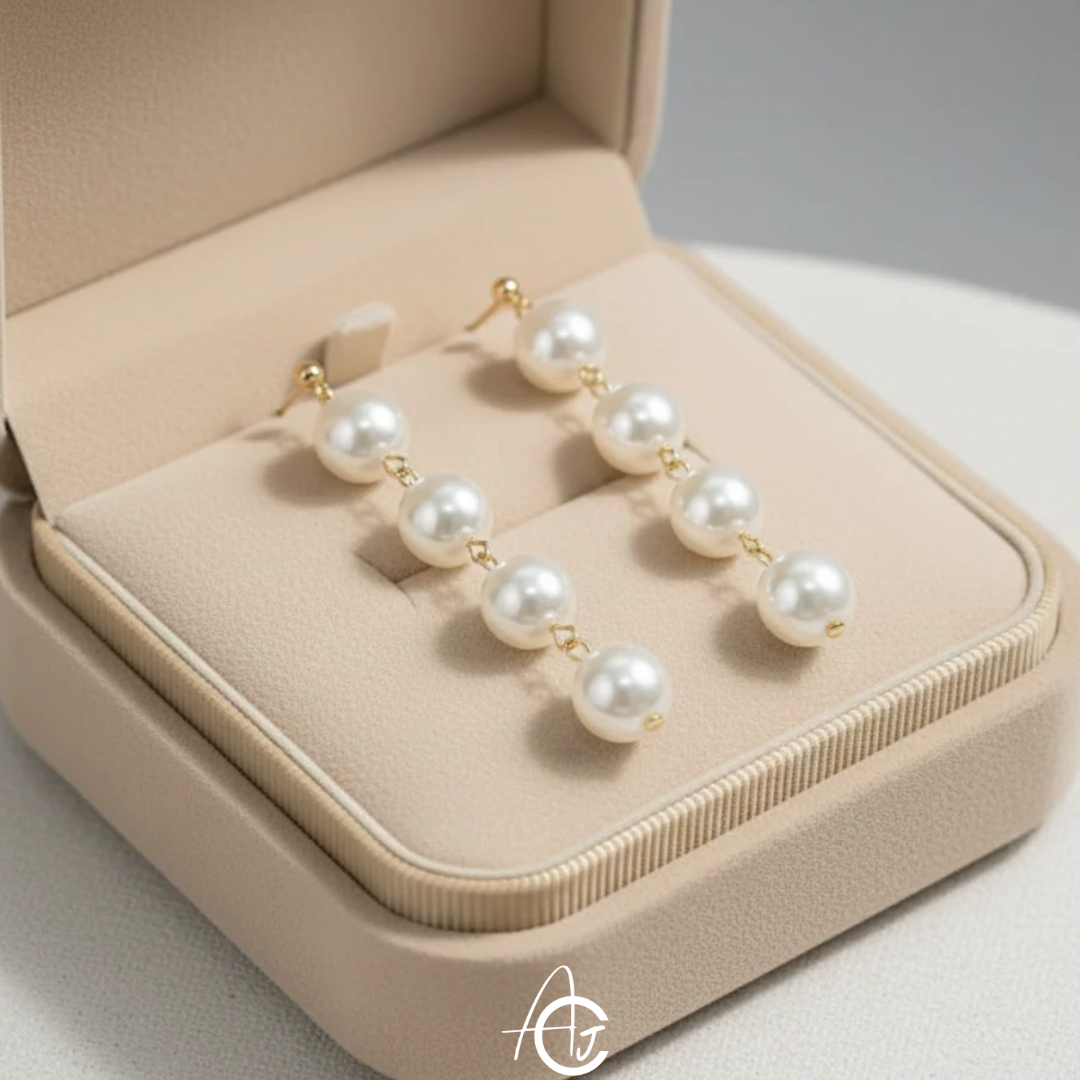 Pearl Dangle Earrings
