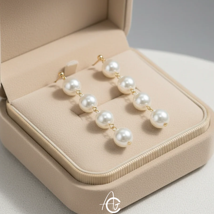 Pearl Dangle Earrings