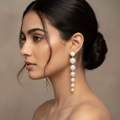 Pearl Dangle Earrings