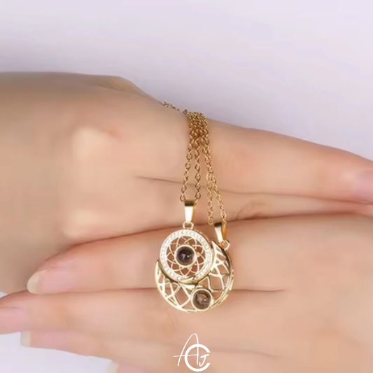 Moon And Star Couple/Friends Necklace