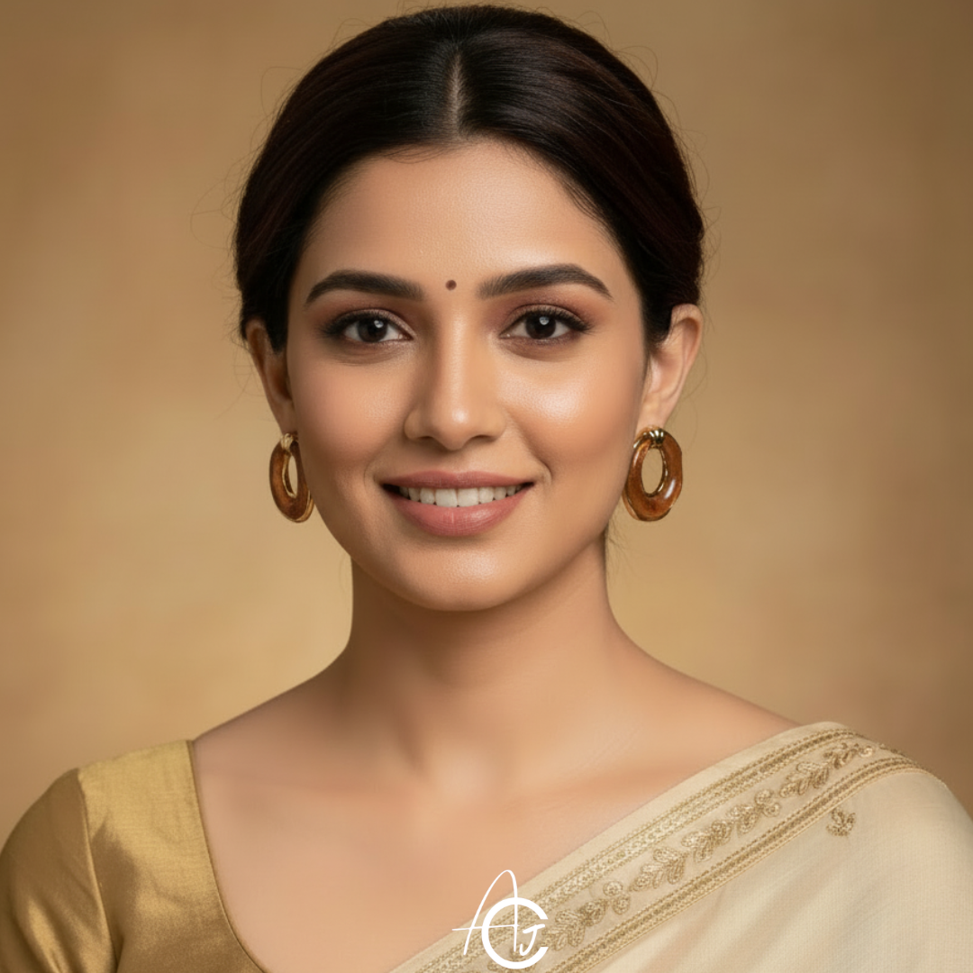 Semi Precious Stone Earrings