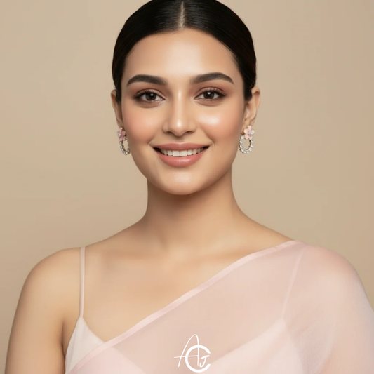 Bling Daisy Earrings