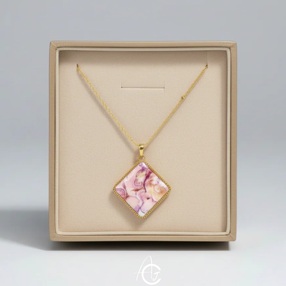 Fluid Necklace : Handmade