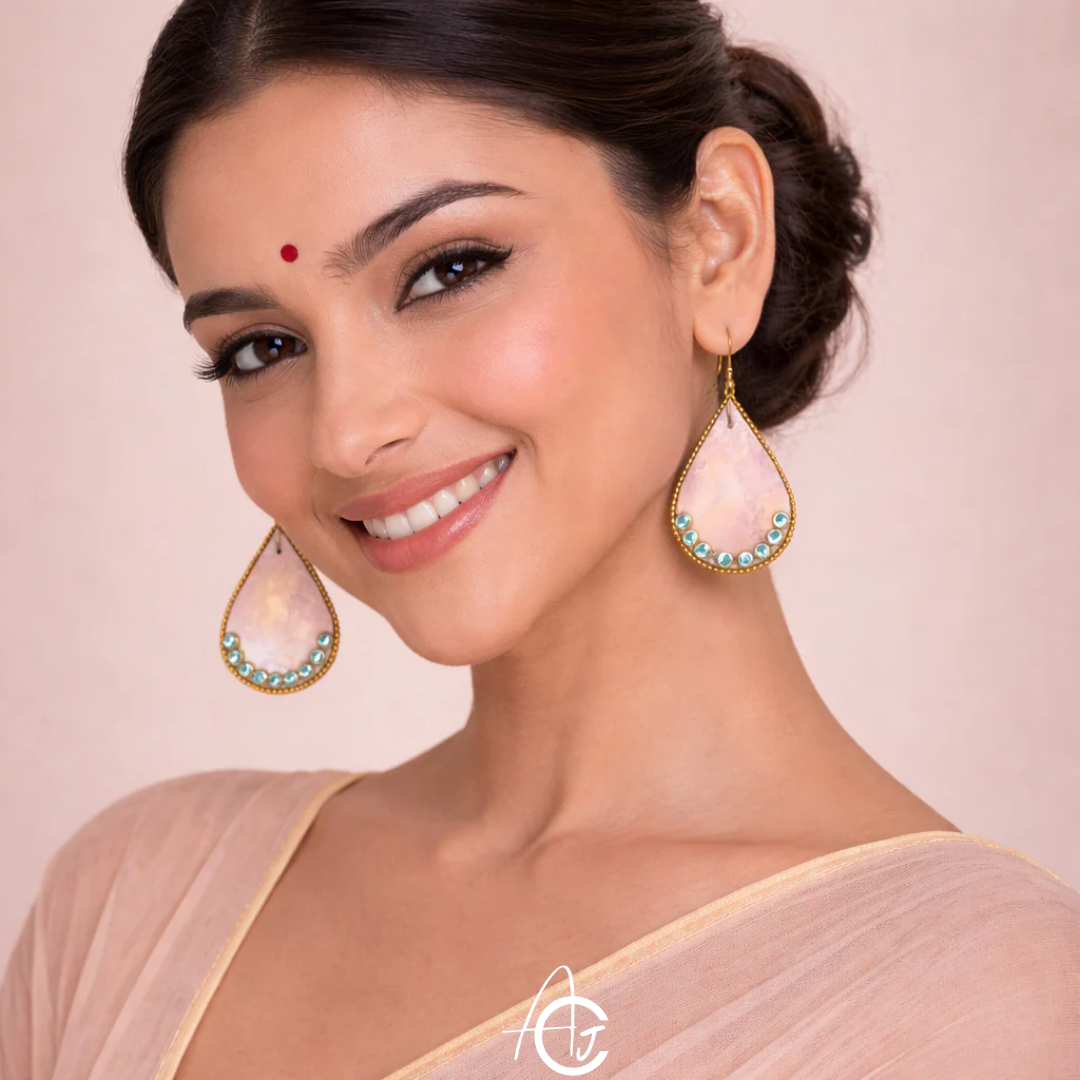 Fluid Earrings : Handmade