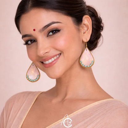 Fluid Earrings : Handmade