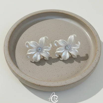 Flower Big Earrings