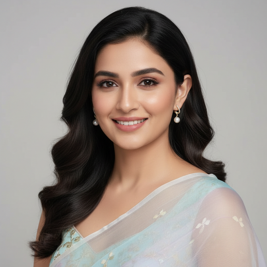 Bling That Pearl Drop Earrings