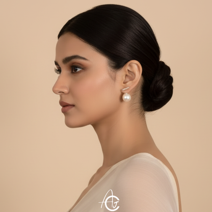 Pearl Statement Beauty Earrings