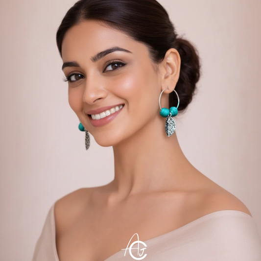 Statement  Earrings : Handmade