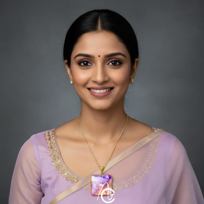 Fluid Necklace : Handmade