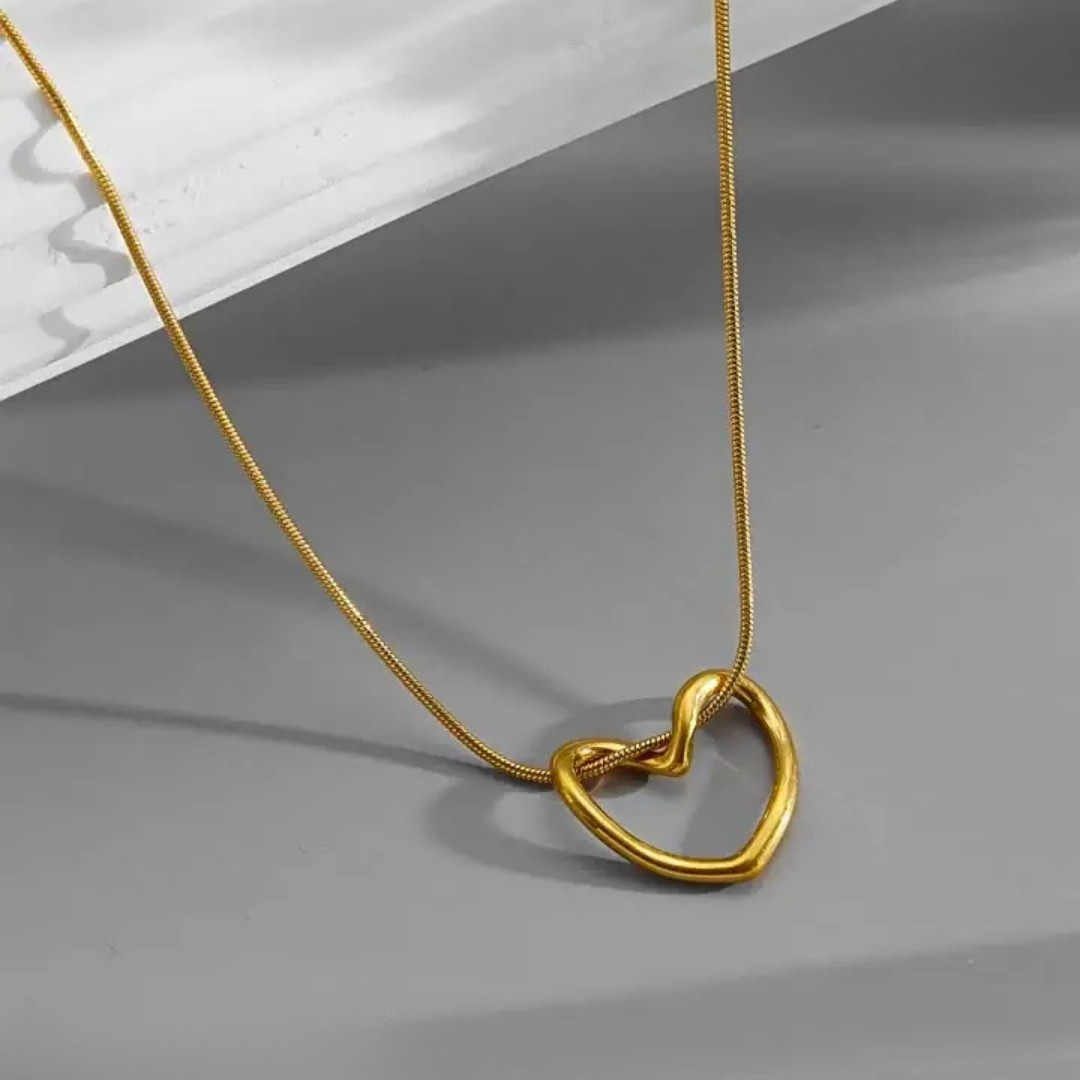 Open Heart Necklace