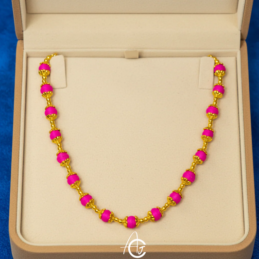 Beads Statement Necklace : Handmade