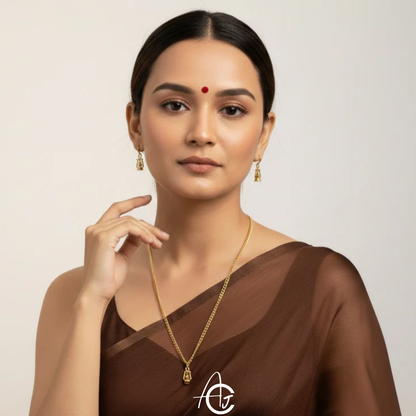 Chain Necklace set : Handmade