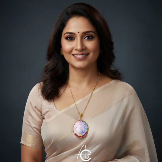 Fluid Necklace : Handmade