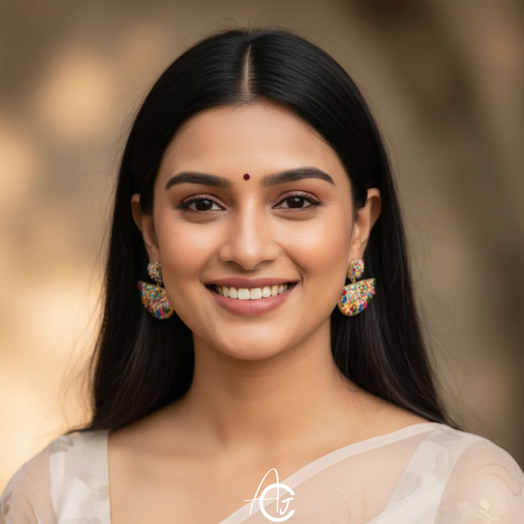 Beads Earrings : Handmade