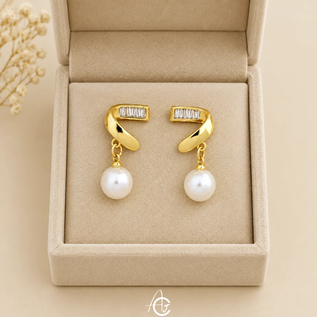 Whirl up Drop Earrings