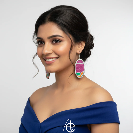 Statement Earrings : Handmade