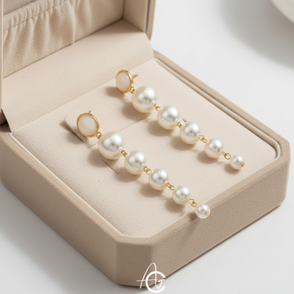 Pearl Dangle Earrings