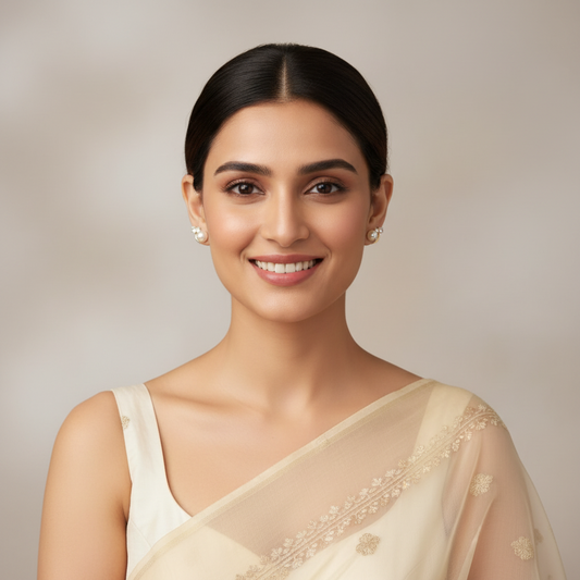 Bling Pearl Earrings