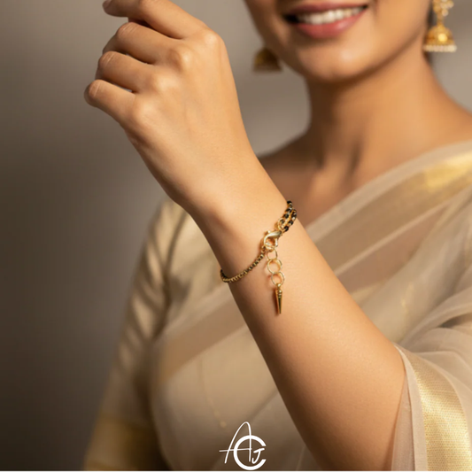 Roshni Mangalsutra Bracelet : Handmade