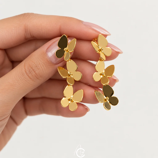 Butterfly Elongated Earrings