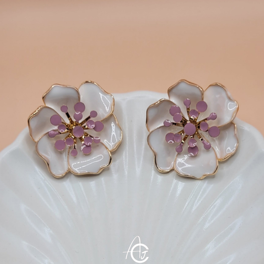 Flower Bling Earrings