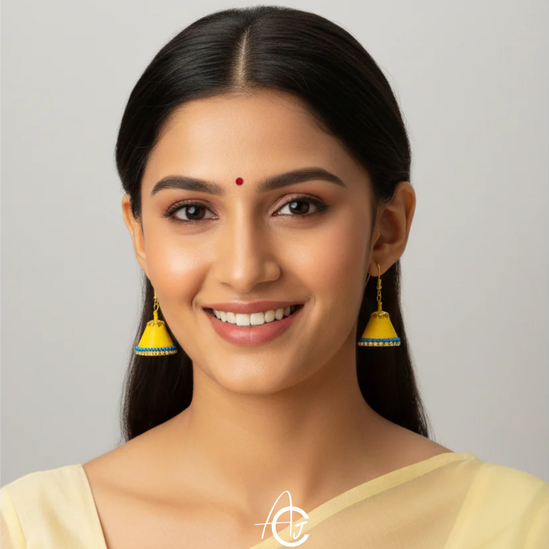 Statement Jhumka : Handmade