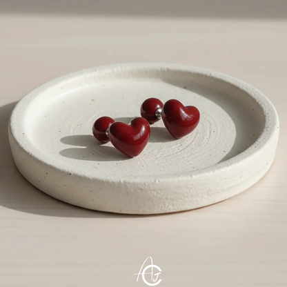 Heart Statement Earrings