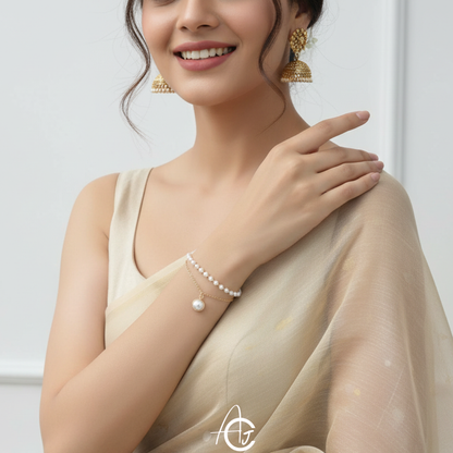 Pearl Layered Bracelet